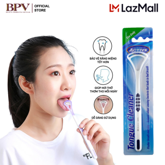 Bàn Chải Vệ Sinh Lưỡi/Ngăn Ngừa Hôi Miệng Beauty Formulas - Nhập Khẩu UK (Anh Quốc)
