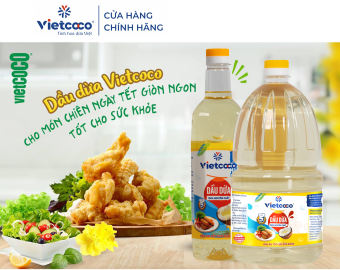 DẦU DỪA TINH LUYỆN VIETCOCO ( COOKING OIL)