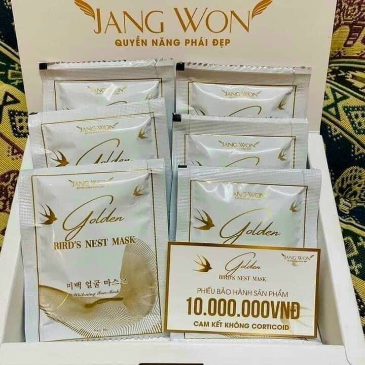 Mặt nạ ủ trắng tổ yến cấy tổ yến - mặt nạ dưỡng trắng trong spa thẩm mỹ viện