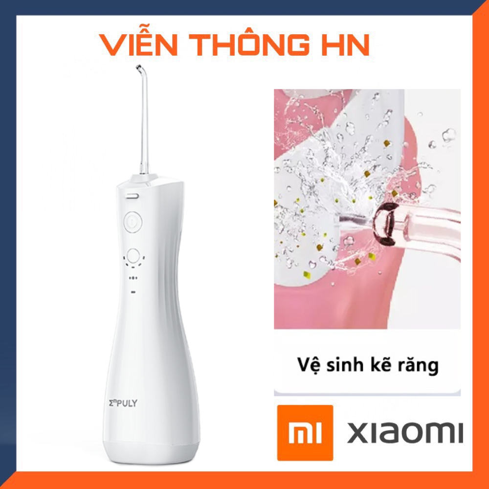 Máy tăm nước Xiaomi Enpuly ML8 - Xịt vệ sinh răng miệng sạch sâu trong kẽ răng cả khi mắc niềng răng ứng dụng đa năng