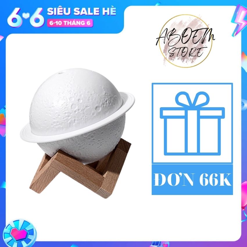 [10-12/10 Tặng quà cho đơn từ 99k]Máy Xông Tinh Dầu Mặt Trăng Trụ Tròn Tỏa Hương Thơm Khử Mùi Tạo Ẩm Chống Khô Da Thay Đèn Ngủ - ABOEM STORE