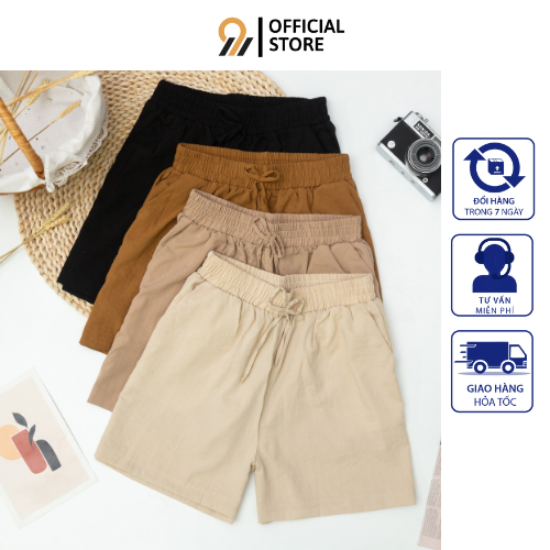 Quần short đũi đùi nữ mặc nhà M9 chất vải đẹp cao cấp