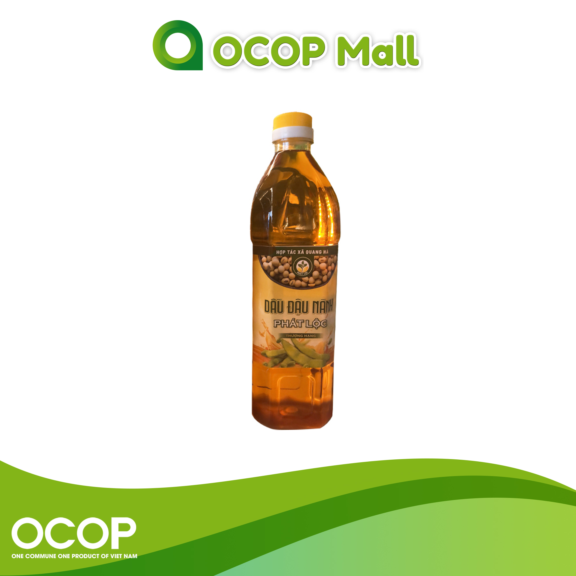 Dầu Đậu Nành Phát Lộc nguyên chất 100% - 1000/2000/5000ml - chai nhựa - Sản phẩm OCOP