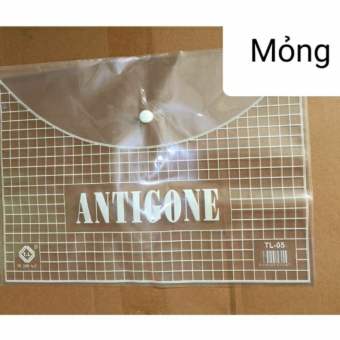 20 túi clear mỏng khổ A4