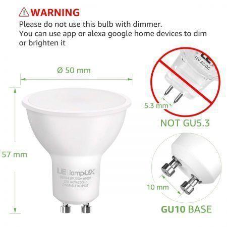 le gu10 led bulbs