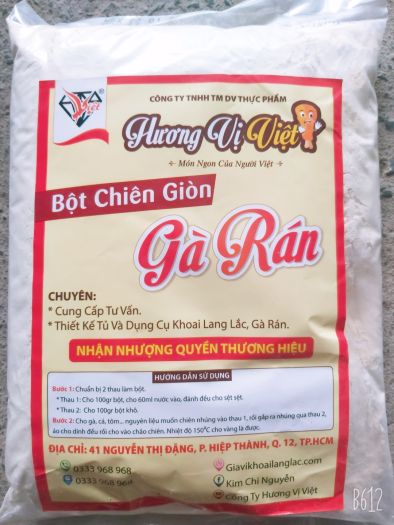 Bột gà rán cao cấp Hương Vị Việt