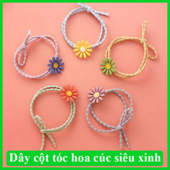 Dây Thun Cột Tóc Hoa Cúc Tabaha - 1 Sợi