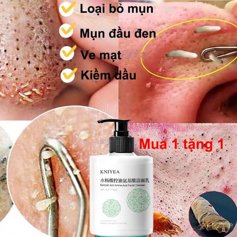 Sữa rửa mặt làm sạch da tạo bọt làm sạch mặt sữa rửa mặt ngăn ngừa mụn 100% thành phần tự nhiên combo sữa rửa mặt loại bỏ ve mạt loại bỏ mụn loại bỏ mụn đầu đen sữa rửa mặt loại bỏ mụn làm sạch sâu sữa rửa mặt chống mụn cho