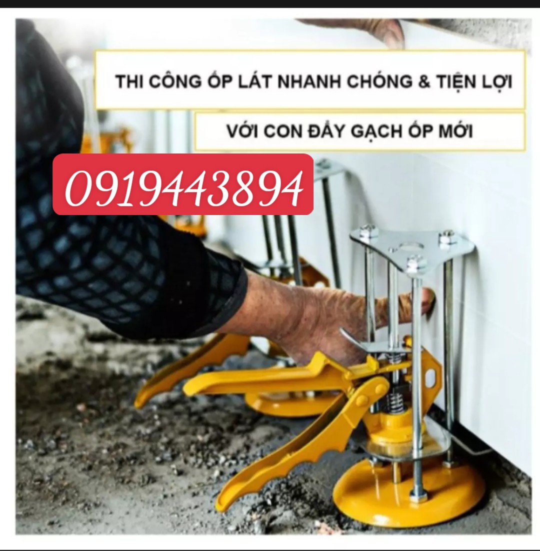 CON ĐỘI ỐP GẠCH -KÍCH KÊ GẠCH ỐP LÁT TƯỜNG 3 TRỤ-LOẠI CHUẨN