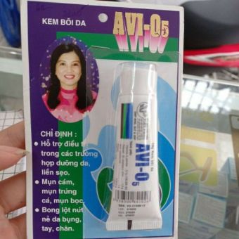 AVI O5 10g bôi dưỡng da liền sẹo giảm mụn trứng cá mụn mủ mụn cám