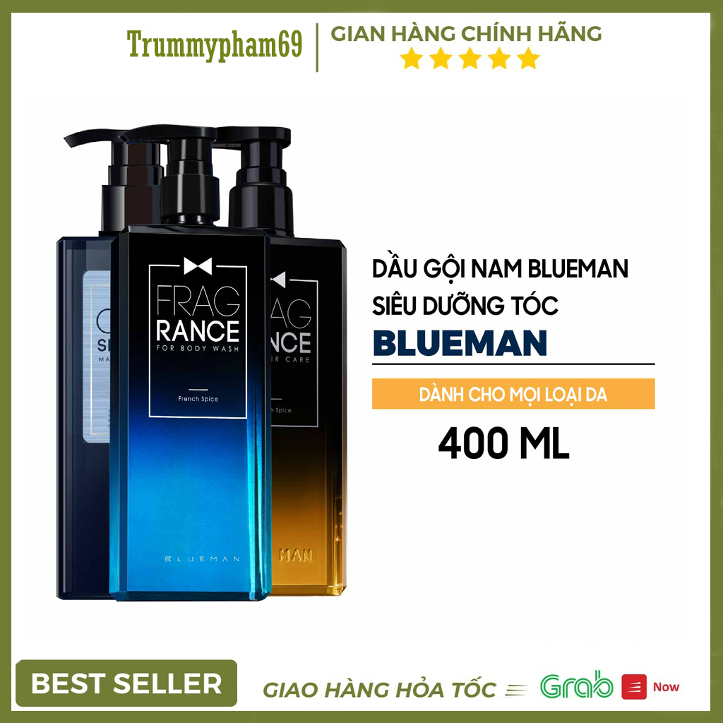 Dầu gội nước hoa Blueman cho nam