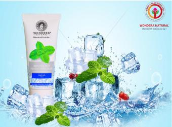 sữa rửa mặt mịn da thảo dược Bạc Hà Wondera 100g. Hỗ trợ trị da mụn thâm 100% thiên nhiên
