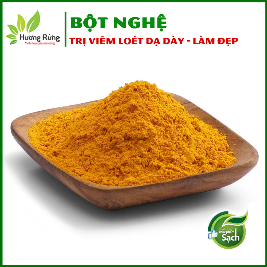 Bột nghệ vàng 100g nguyên chất - đặc sản hương rừng
