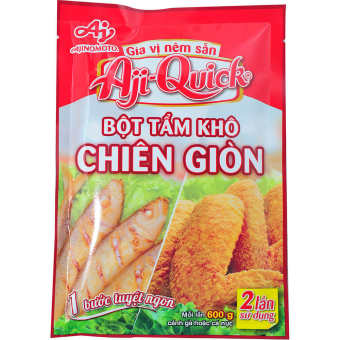 Bột tẩm khô chiên giòn Aji-Quick Ajinomoto 600g