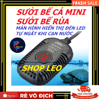 Sưởi bể cá MINI - Sưởi bể rùa nước - Sưởi mực nước thấp - máy sưởi cho bể cá - Shopleo