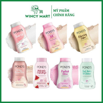 Phấn Pond's Thái Lan, Phấn Ponds BB - Blurring Filler - Pinkish White Glow Giúp Da Khô Thoáng, Tươi Tắn 50g - Wincy Mart