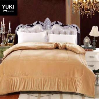 Chăn Lông Cừu YUKI Mùa Đông Siêu Ấm, Chăn Lông Cừu YUKI Nhật Kèm Túi Xách Bạch Kim Sang Trọng