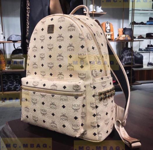 BALO MCM SIZE 40 - Xám Bạc