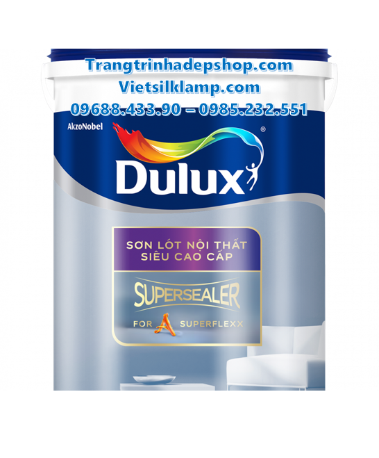 Sơn lót nội thất - SIÊU CAO CẤP DULUX SUPERSEALER - Z505 (5L) Giá 865,000 Đồng*Miễn phí vận chuyển