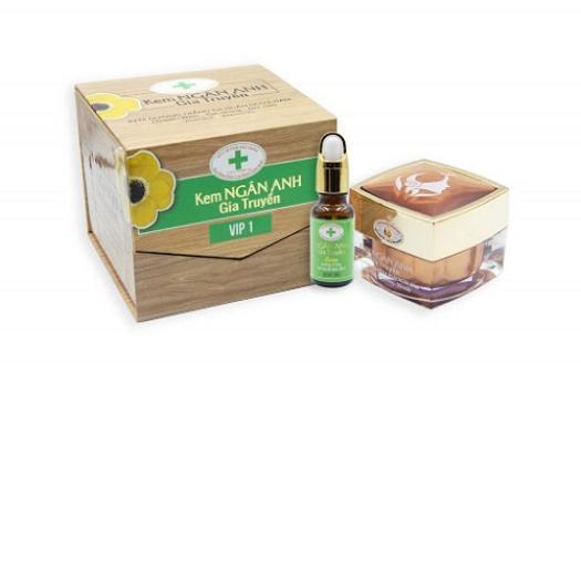 KEM DƯỠNG TRẮNG DA NGĂN NGỪA NÁM NGÂN ANH GIA TRUYỀN VIP TẶNG SERUM