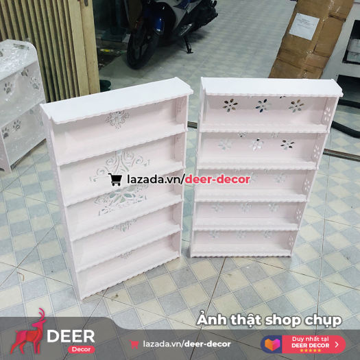 Kệ Để Đồ Nail, Để Nước Sơn Treo Tường Loại Lớn - DEER DECOR