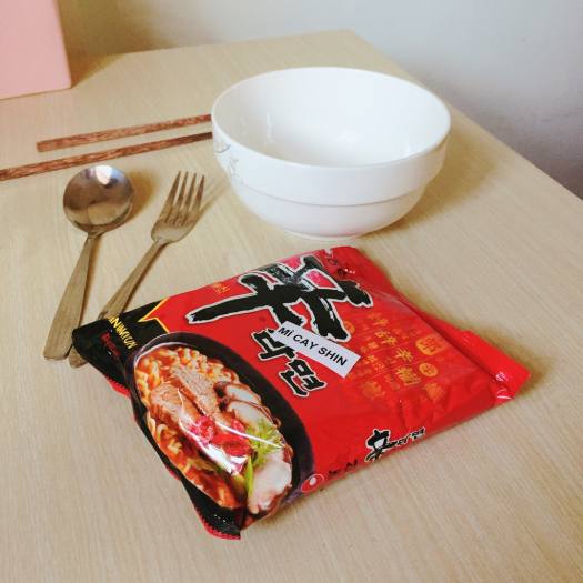 MÌ CAY HÀN QUỐC CÁC LOẠI SIÊU NGON(MÌ KIM CHI)