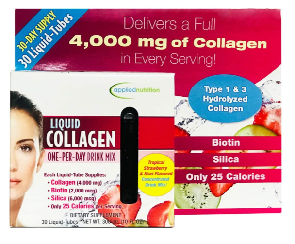 Bill MỹCollagen Ống Dạng Nước Liquid Collagen One-Per-Day Drink Mix 30 ống