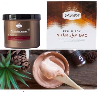Kem Ủ Tóc Nhân Sâm Đào Swhite Phục Hồi Hư Tổn Chuyên Dùng Cho Spa 500g