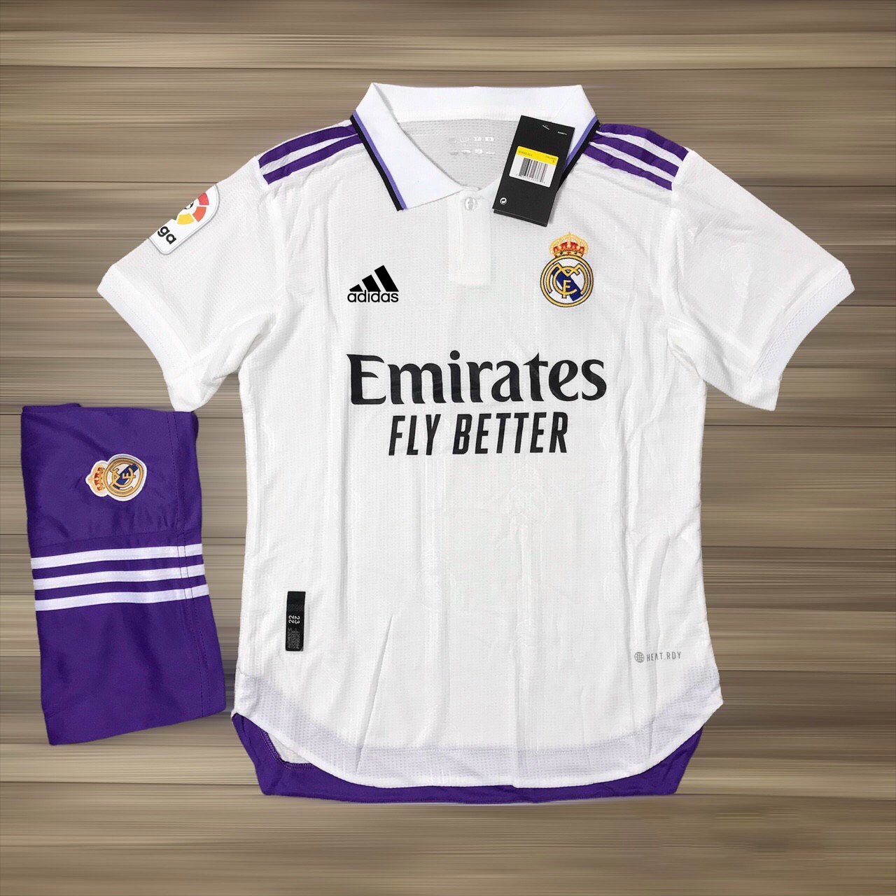 Áo Bóng Đá CLB Real Madrid- Mùa Giải  Mới - Vải Gai Thái Cao Cấp