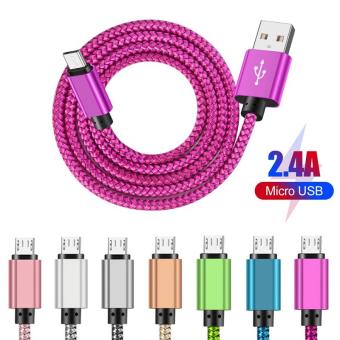 Cáp Dữ Liệu Sạc Nhanh Bằng Nylon Cáp Dữ Liệu Micro USB Cho Android Samsung Huawei Xiaomi