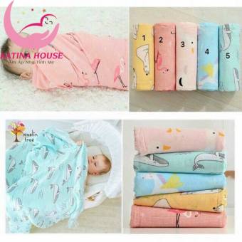 Chăn/Khăn tắm Aden sợi tre 6 lớp mềm mịn mát ❤️ 1.1x1.2m ❤️ họa tiết sắc nét có bo viền cực đẹp