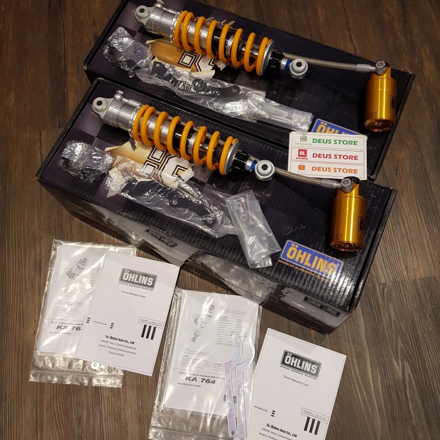 Shockbreaker Ohlins Kawasaki Ninja 150R KA764 100% Original Garansi Harga 8,000,000 rupiah*Gratis Ongkir