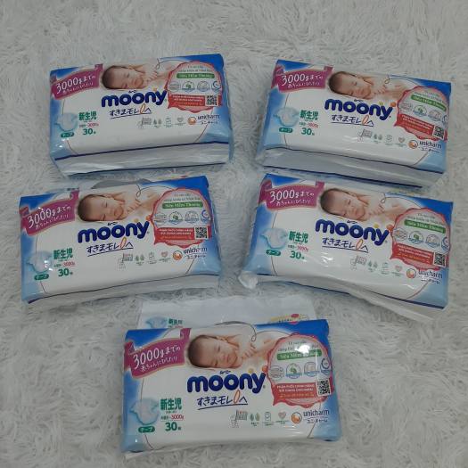 Tã dán cho bé sơ sinh Thiếu Tháng Moony 3S