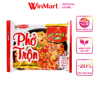Phở trộn đệ nhất phở thập cẩm cay Acecook gói 84g