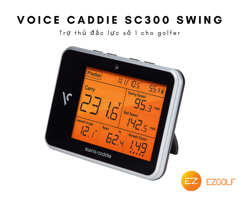 Máy sc300 swing caddie portable launch monitor