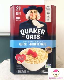 Nửa thùng yến mạch Mỹ Quaker Oats (cán vỡ) 2.26kg