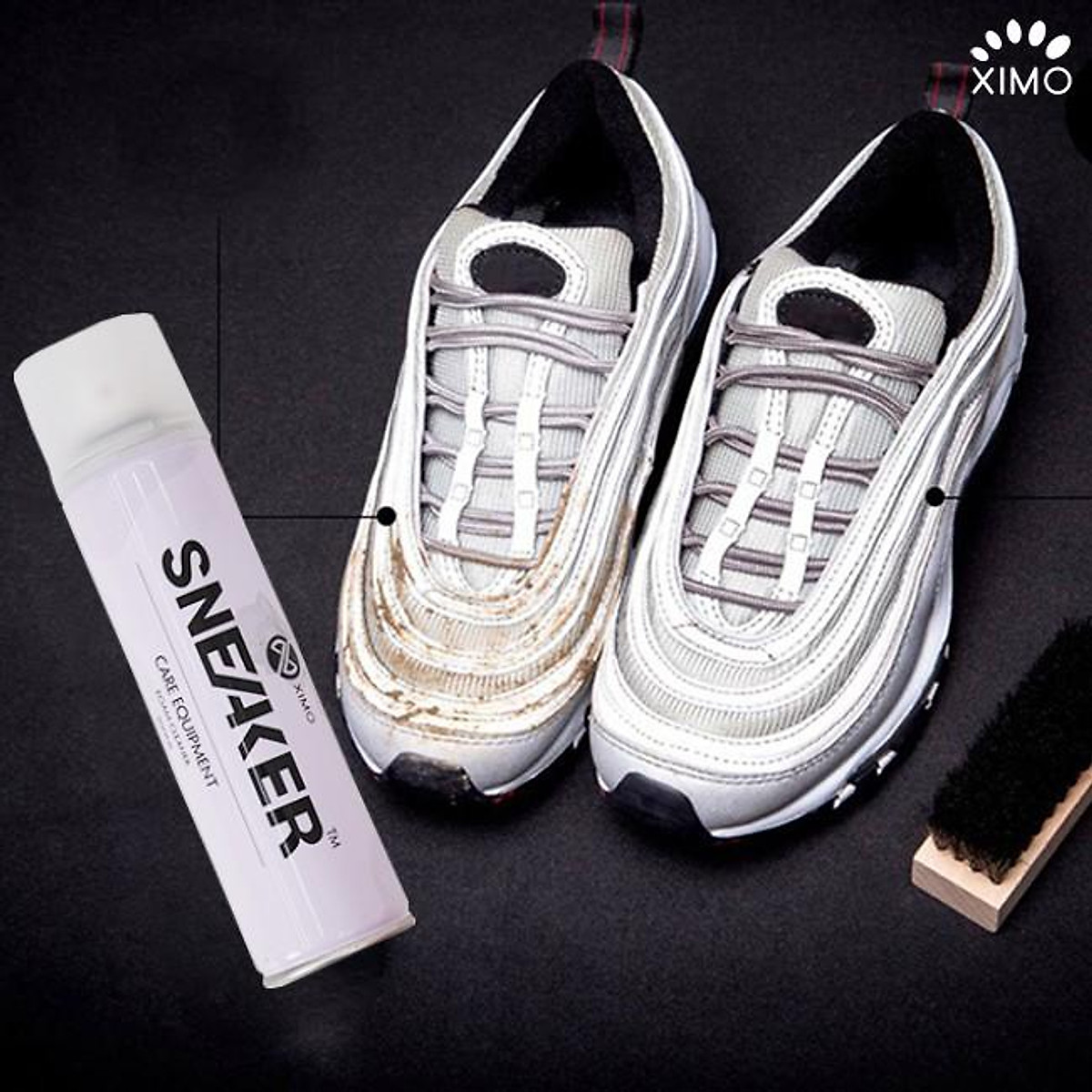Chai xịt bọt làm sạch giày dép SNEAKER 300ml siêu sạch