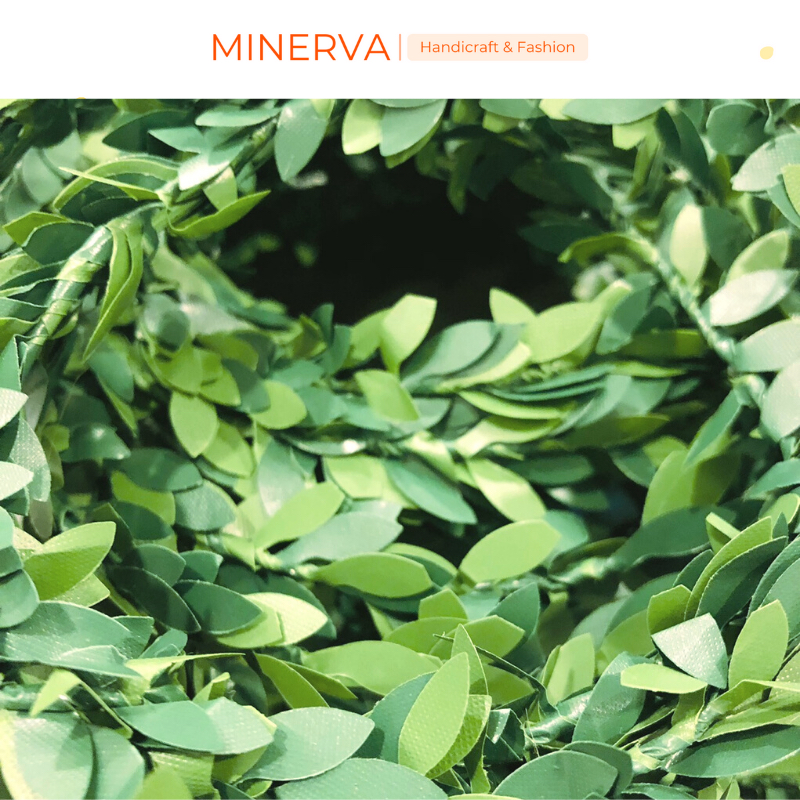 Cuộn 7,5m Dây kẽm lá nguyệt quế làm vòng đội đầu, vòng nguyệt quế thủ công trang trí Minerva