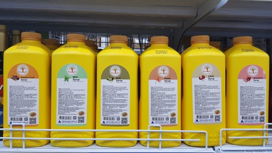 Siro maulin / syrup maulin đủ mùi 2.5kg
