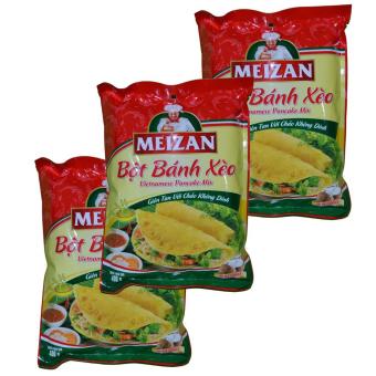 Bột bánh xèo Meizan Combo 3 gói x 400g
