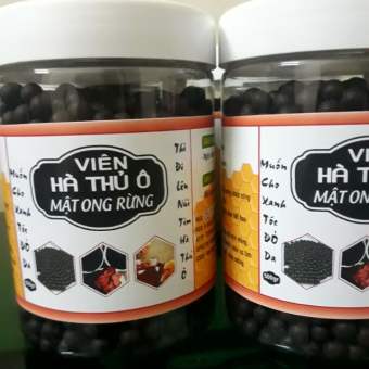 Viên hà thủ ô đỏ mật ong đỗ đen hộp 500g