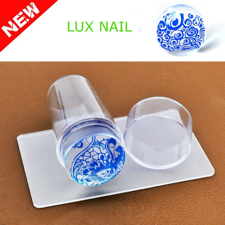 Con dấu in họa tiết móng tay , đầu in Silicon nail từ khuôn hình mẫu