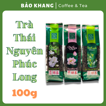 Trà Thái Nguyên Phúc Long 100g Lài | Sen | Xanh Thái Nguyên - Bảo Khang Coffee & Tea