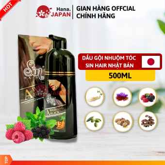 SIN HAIR Nhật Bản Dầu Gội Phủ Bạc Nhân Sâm, Phủ Bạc Đen Tóc, Nâu Tóc Từ Lần Gội Đầu Tiên, 100% Thảo Dược Thiên Nhiên KOMI, AKIWA, SIN HAIR, MOCHI, BIPOP - JAPAN STORE