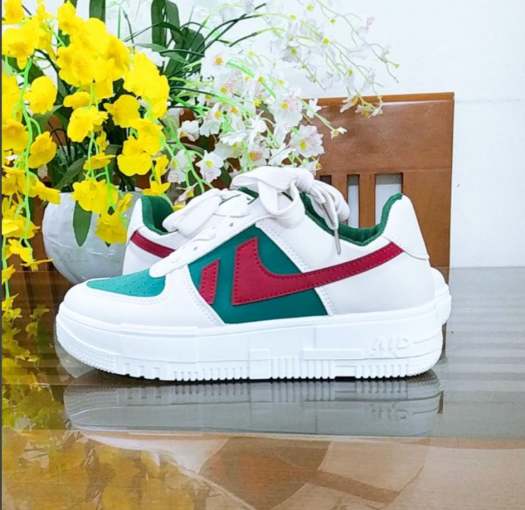 Giày thể thao nữ New AIR đế độn 4cm siêu đẹp, êm chân mẫu mới nhất 2022 hot trend, giày sneaker nữ đi học giá rẻ, giày bata nữ đẹp phong cách thời trang