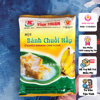 Bột bánh chuối Hấp Vĩnh Thuận 340g