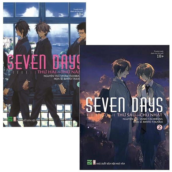 Truyện tranh - seven days - combo 1+2
