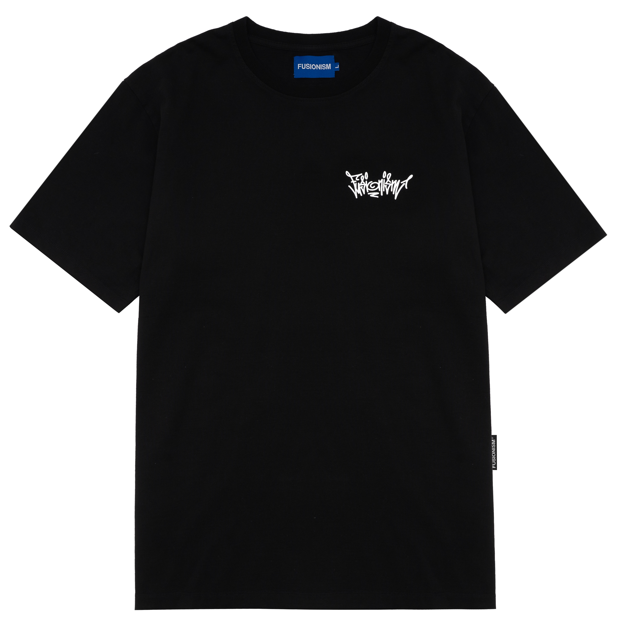 Áo thun in hình Heaven Sent Fusionism - Màu Trắng Đen - Unisex - Form Oversize