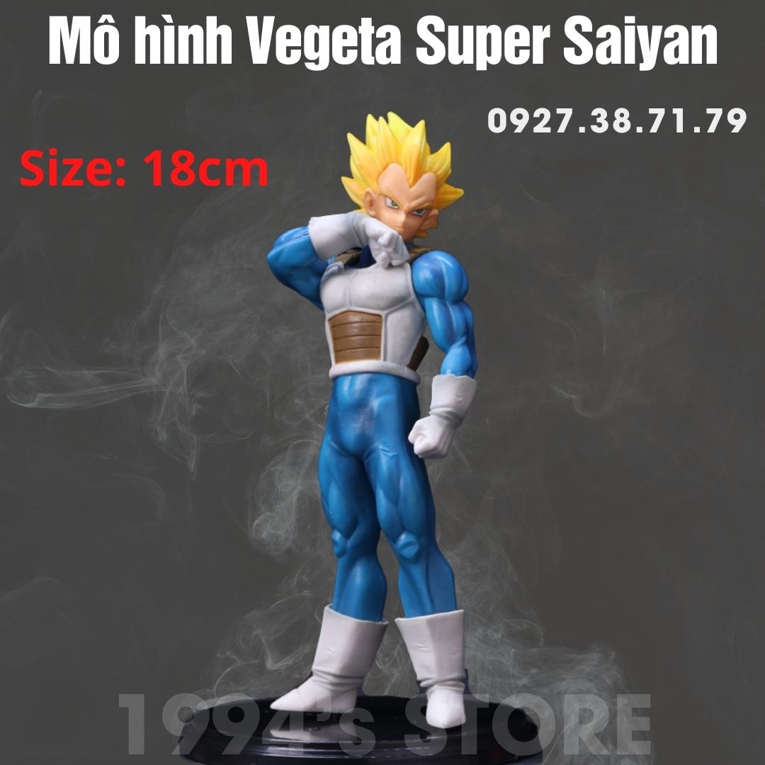 Mô hình Vegeta và SonGoku Super Saiyan cao 22cm cực ngầu, cực chi tiết - Mô hình 7 viên ngọc rồng - Figure Songoku