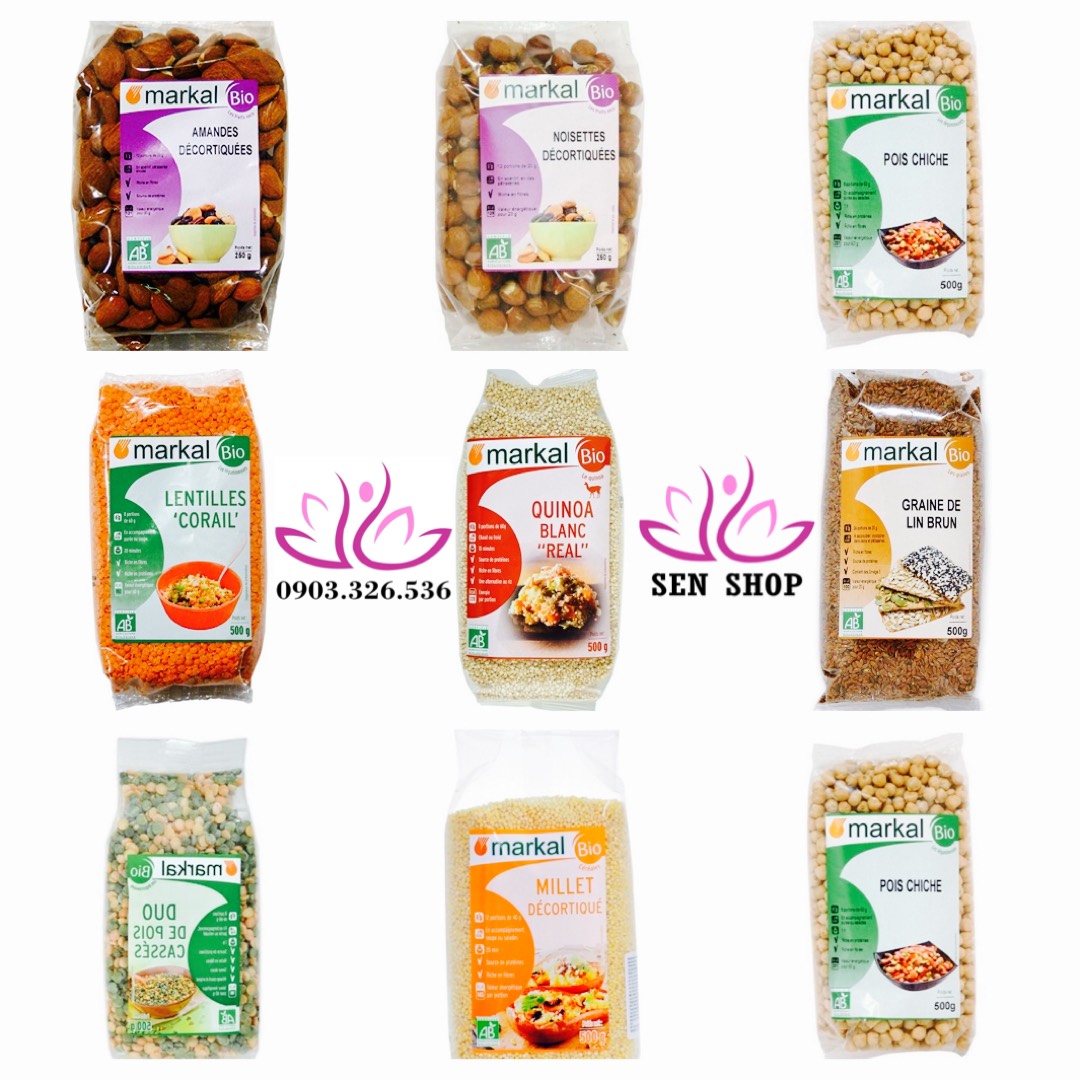 Các loại đậu hạt markal - gói nhỏ 100gr